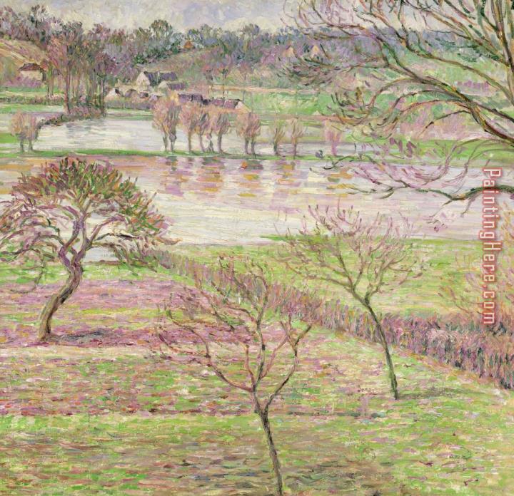 Camille Pissarro The Flood At Eragny